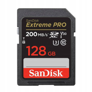 Karta pamięci SANDISK EXTREME PRO SDXC 128GB 200/9