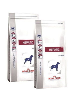 Royal Canin Dog Hepatic Canine 2x 12 kg - sucha karma dla psów ze schorzeni