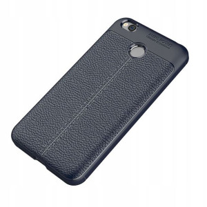 Etui Ipaky Leather Case Redmi 4X Granatowe