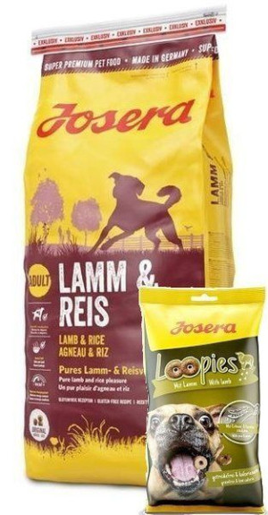 Josera Lamm & Reis 15 kg + GRATIS