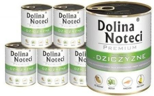 Dolina Noteci Premium Bogata w Dziczyznę 6 x 800 g - mokra karma dla psów b