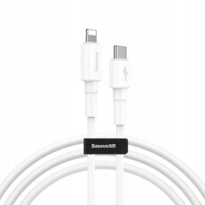 Baseus Mini White USB C Lightning 1m CATLSW-02