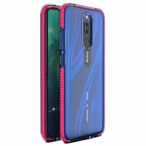 Spring Case żelowe Etui Xiaomi Redmi 8 8A CiemnRóż
