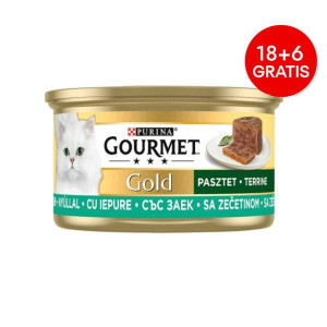 Gourmet GS Cake Kurczak i Marchewka 85G x 18 + 6 GRATIS