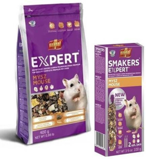 Vitapol Expert karma pełnoporcjowa dla myszy 400g + Smaker
