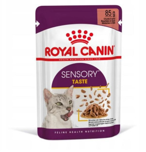 Royal Canin FN Sensory Taste w sosie 85g - mokra karma dla kotów dorosłych,