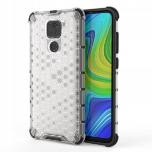 Honeycomb etui do Xiaomi Redmi Note 9 Przezroczyst