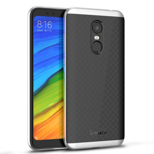 Etui Ipaky Xiaomi Redmi 5 Plus Srebrne