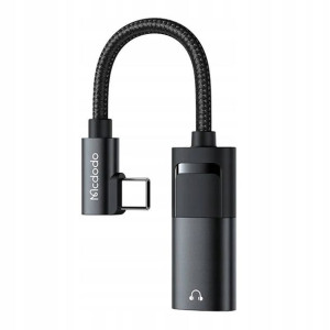 Adapter USB-C do AUX mini jack 3.5mm + USB-C, Mcdo