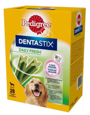 DENTA FRESH STIX 28 pcs L - przysmak dentastyczny dla psów dużych ras, 28 s