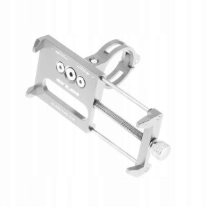 Uchwyt rowerowy na kierownice G85 Metal srebrny