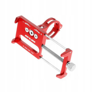 Uchwyt rowerowy na kierownice G85 Metal czerwony