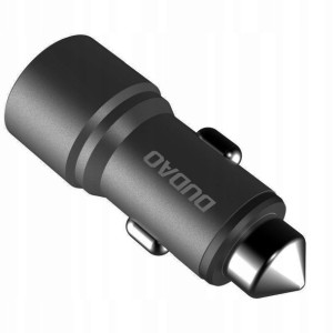 Dudao ładowarka samochodowa 2x USB 3.1A R5 grey
