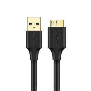 Ugreen kabel micro USB Typ B 2m czarny do dysków