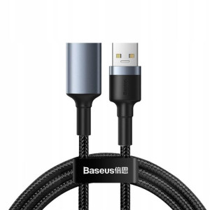 Baseus Cafule Kabel Przedłużający 1m 2A CADKLF-B0G