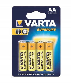 Varta Bateria Cynkowo-węglowa R6 Aa Superlife X4