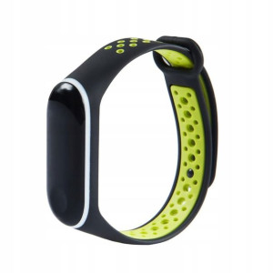 Opaska Xiaomi Mi Band 4 / 3 Dots czarno-zielony