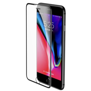 Szkło Baseus iPhone 8/7/6s/6 Plus 3D Czarne