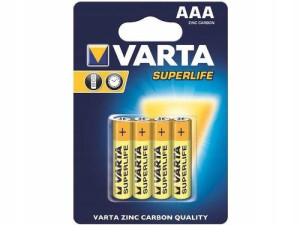 Varta Bateria Cynkowo-węglowa R03 Aaa Superlife X4