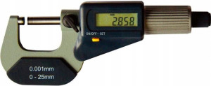 Mikrometr Cyfrowy 0-100mm Mikromierz DIN863 IP54 FORTIS