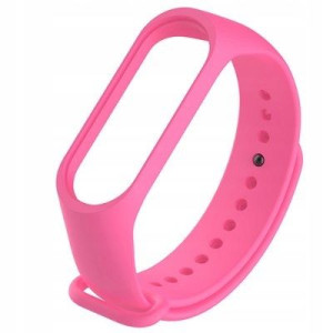 Silikonowa opaska Xiaomi MiBand Mi Band 4 Różowa
