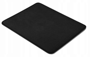Podkładka pod mysz 22x18 cm Czarna M222019
