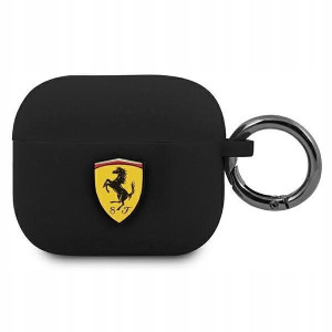 Ferrari FEA3SILBK AirPods 3 cover czarny/black Sil