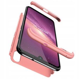 Etui 360 3w1 Przód+tył Xiaomi Mi Play Różowe