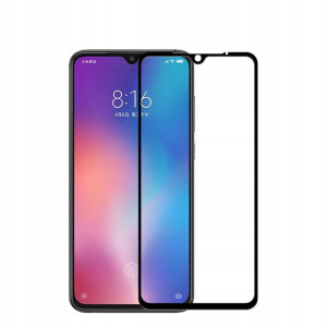 Szkło Hartowane 9H Xiaomi Mi9 Mi 9 Czarne