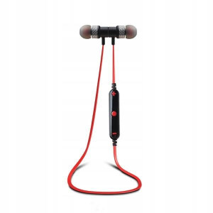 Słuchawki Ipipoo iL91BL Bluetooth Wireles Czerwone