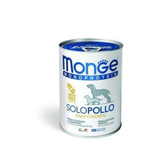 MONGE Monoprotein Solo Dog karma dla psa Kurczak 400 g - mokra karma dla ps