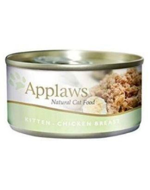 APPLAWS Cat Tin 72x70g Kitten Chicken Breast karma dla kociąt pierś z kurcz