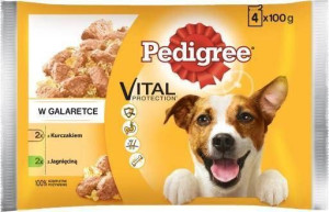 PEDIGREE Vital Protection jagnięcina i kurczak w galaretce 52 x 100 g