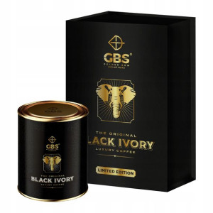 Kawa ziarnista Black Ivory GBS Exsclusive 35g.