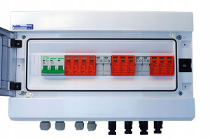 Rozdzielnica Pv 1000v Dc/ac 2 Stringi Fotowoltaika
