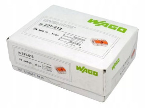 Szybkozłączka Wago Compact 3x0,5-6mm² 30szt Uniwer