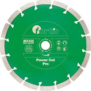 Tarcza diamentowa Power Cut Pro Ø 230 mm spawana laserowo 12 mm otwor 22,2