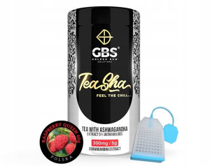 Herbata GBS TeaSha z Ashwagandhą: Raspberry Queen