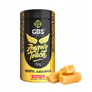Kawa GBS ANGELS TOUCH Mielona 150g5xKOFEINA Krówka