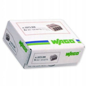 Szybkozłączka 2273 Wago 8x2,5 oryginalna 50szt