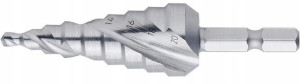 Wiertło Stopniowe HSS 1/4" Format Niemiecki