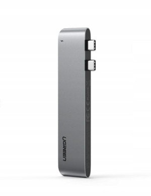 Adapter 6 w 2 UGREEN CM251 Hub USB-C dla MacBook A