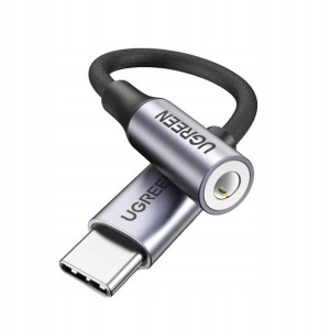 Adapter audio USB-C do mini jack 3,5mm UGREEN AV16