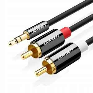 UGREEN AV116 Przewód 3,5mm Jack do 2RCA (Cinch) 3m