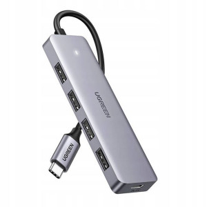 Adapter 4w1 UGREEN Hub USB-C do 4x USB 3.0 + USB-C