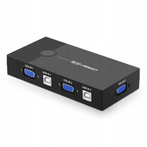 Przełącznik switch KVM UGREEN 30357 2-portowy VGA