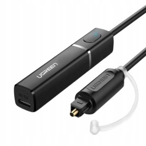 Transmiter Bluetooth 5.0 UGREEN ze złączem optyczn