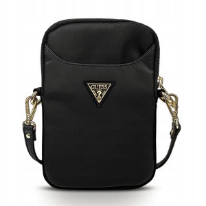 Torebka Guess GUPBNTMLBK black Nylon Triangle Logo
