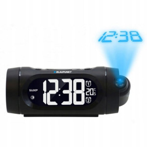 Radiobudzik Blaupunkt FM PLL CRP9BK z projektorem