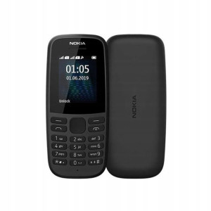 Telefon Nokia 105 2019 DS 4-edycja czarna (Foster)